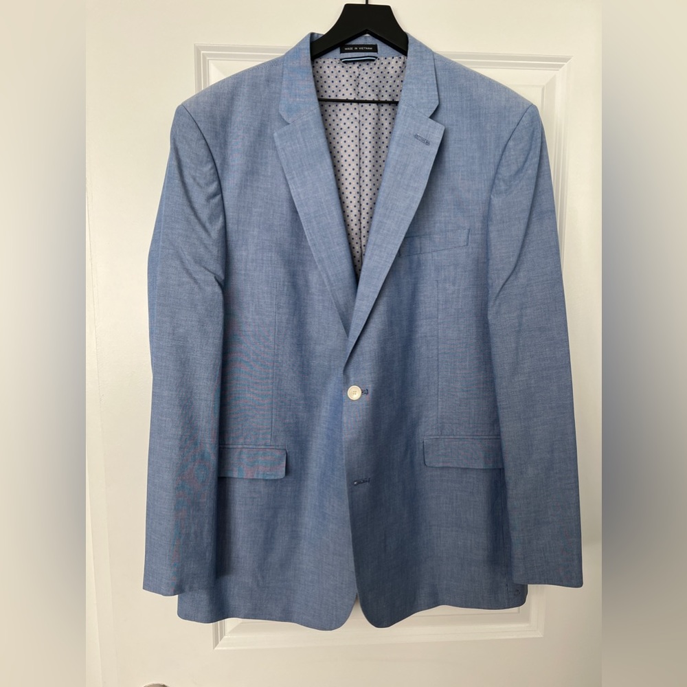 Tommy Hilfiger light blue sports coat - 46L